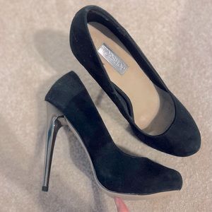 Like New Topshop Black Heels